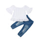Girls Shirt & Shorts Set – Kids Clothes for Baby & Children