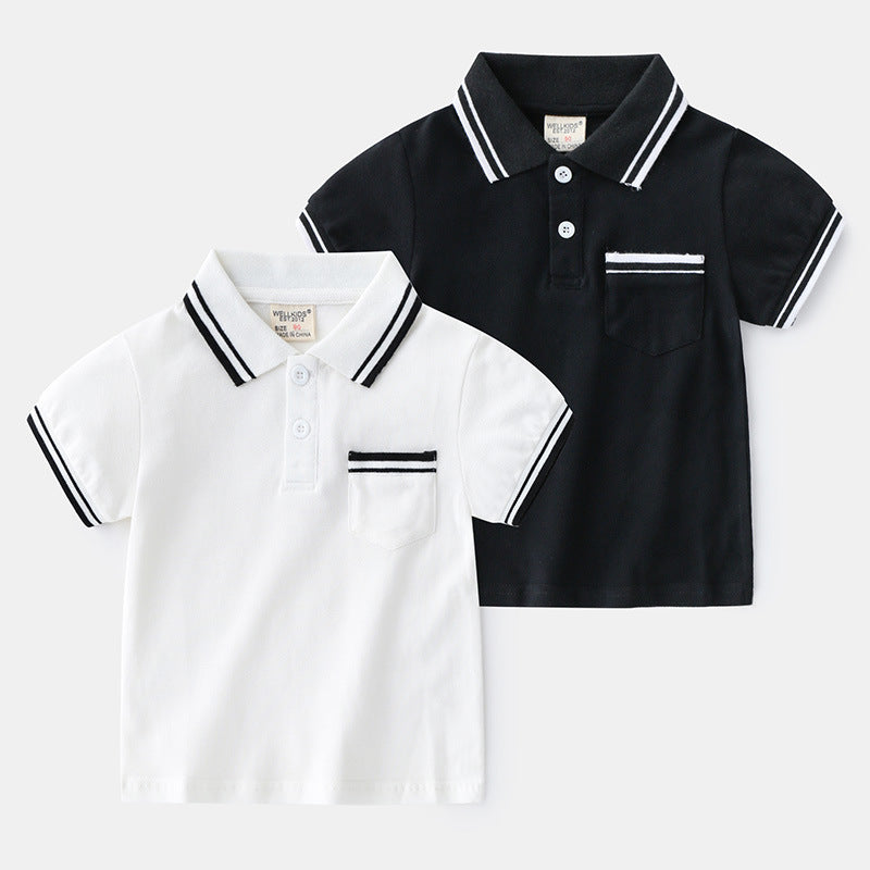 Boys’ Summer T-Shirt – Stylish Polo Shirt for Kids