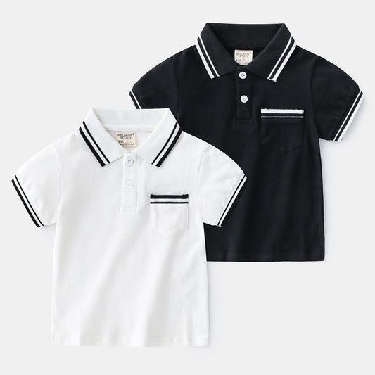 Boys’ Summer T-Shirt – Stylish Polo Shirt for Kids