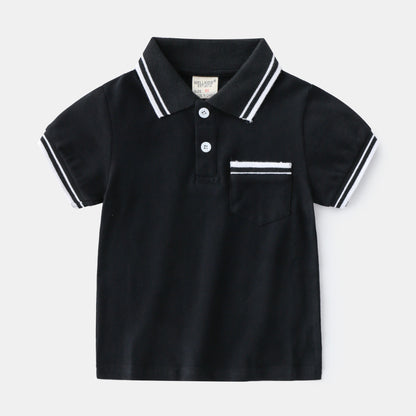 Boys’ Summer T-Shirt – Stylish Polo Shirt for Kids