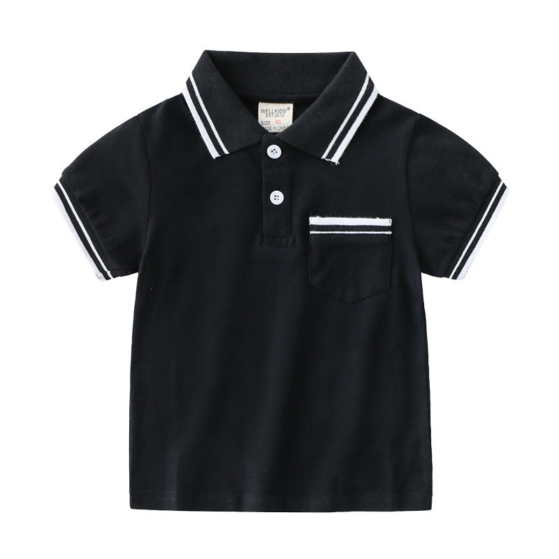 Boys’ Summer T-Shirt – Stylish Polo Shirt for Kids