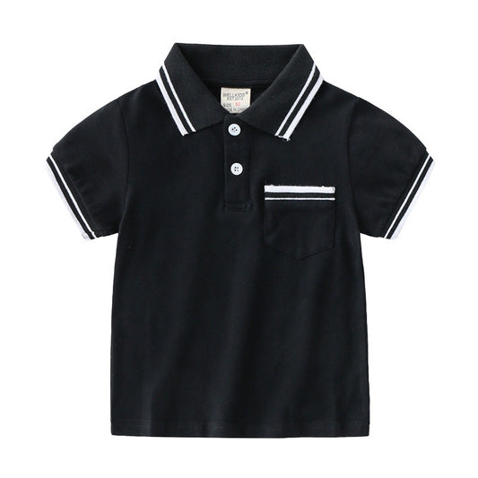 Boys’ Summer T-Shirt – Stylish Polo Shirt for Kids