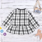 Baby Girl Two-Piece Dress – Long Sleeve Outfit | Soft Incense Wind Style