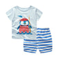Cartoon Baby Clothing Sets – Summer T-Shirt Outfits for Boys & Girls
