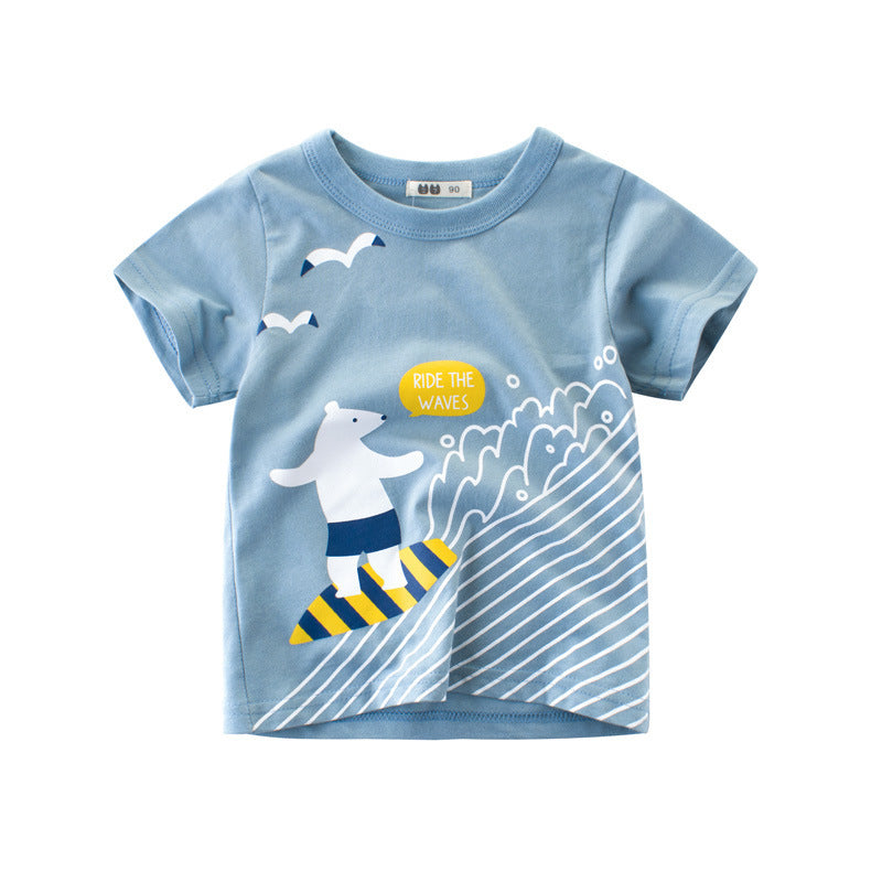 Boys Short-Sleeve T-Shirt | Baby & Kids Casual Summer Top
