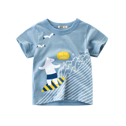 Boys Short-Sleeve T-Shirt | Baby & Kids Casual Summer Top