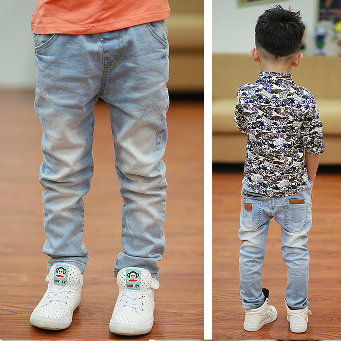 Boys’ Spring & Autumn Pants – Lightweight Casual Trousers for Kids