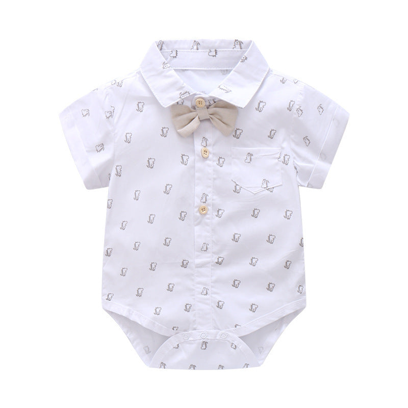 Baby Boy Gentleman Suit – Classic Formal Outfit for Infant Boys, Stylish Suit for Special Occasions
