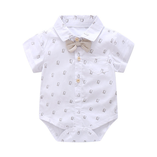 Baby Boy Gentleman Suit – Classic Formal Outfit for Infant Boys, Stylish Suit for Special Occasions