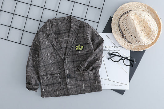 Boys' British Style Suit – Kids' 3-Piece Gentleman Outfit