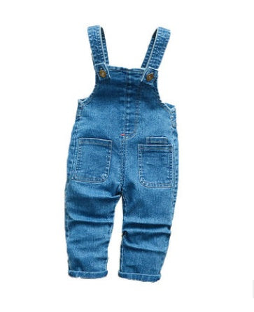 Kids Bib Jeans – Stylish Denim Overalls for Children’s Clothing