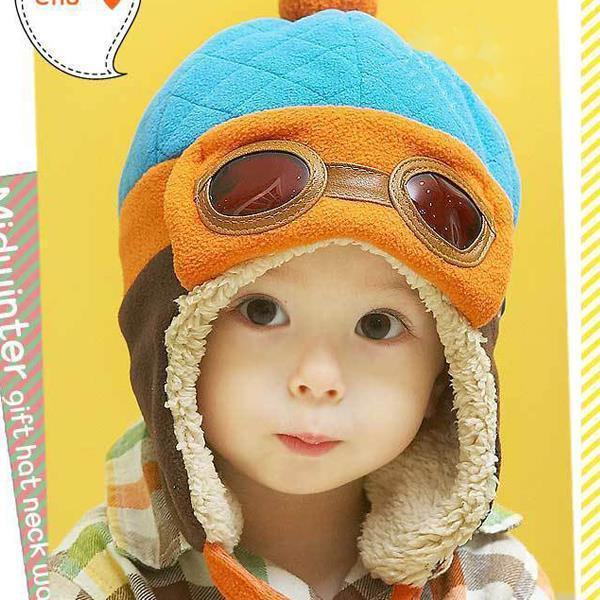 Winter Pilot Beanie Hat | Warm Aviator Style Cap with Ear Flaps