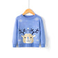 Christmas Snowflake Fawn Sweater – Cozy Winter Holiday Knit for Kids