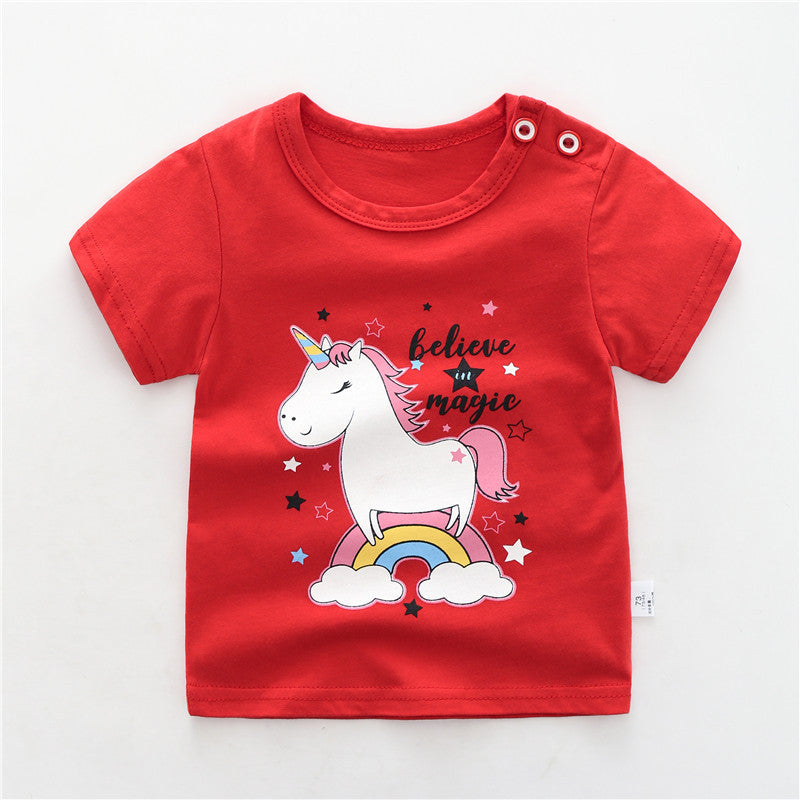 Soft Cotton T-Shirts for Babies & Kids – Comfortable & Breathable