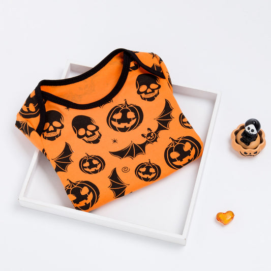 Halloween Baby Romper – Cute Infant Pumpkin & Ghost Outfit for Newborns & Toddlers