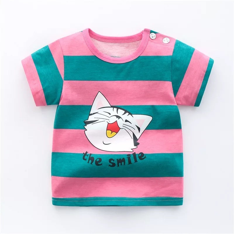 Soft Cotton T-Shirts for Babies & Kids – Comfortable & Breathable