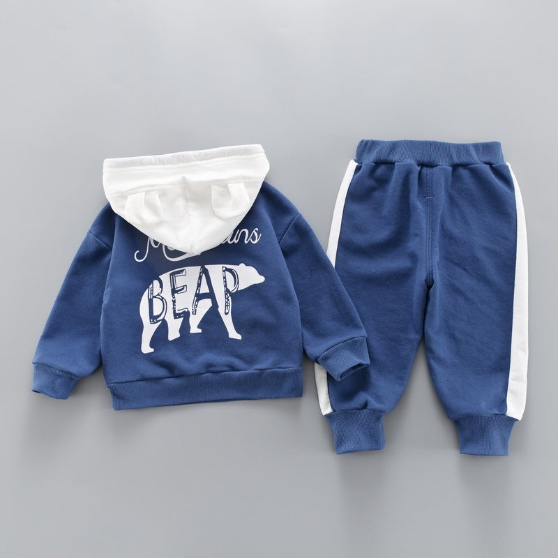 Western Style Baby Sweater Set – 2-Piece Outfit for 1-Year-Old
