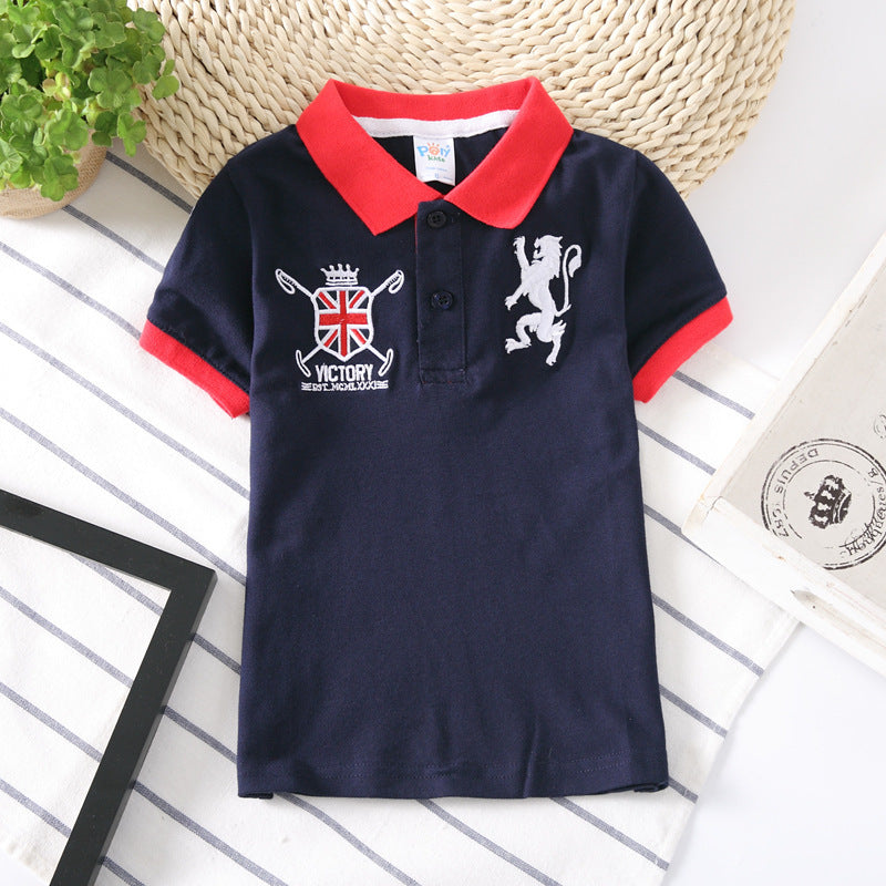 Boys Polo Shirt | Classic Kids Short-Sleeve Casual Top