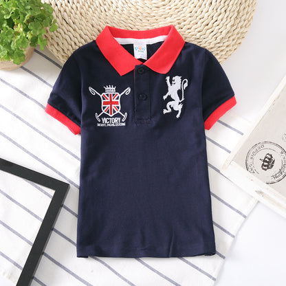 Boys Polo Shirt | Classic Kids Short-Sleeve Casual Top