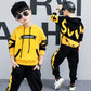 Boys’ Hooded Sports Suit – 2-Piece Athletic Outfit for Kids