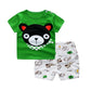 Cartoon Baby Clothing Sets – Summer T-Shirt Outfits for Boys & Girls