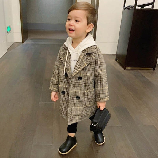 Children's Autumn and Winter Coat – Warm Stylish Outerwear for Kids