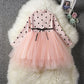 Baby Girl Tutu Dress – Lace Long Sleeve 1st Birthday or Christening Gown
