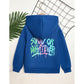 Toddler Girl Zip Up Hoodie Jacket – Letter Print Long Sleeve Sweatshirt
