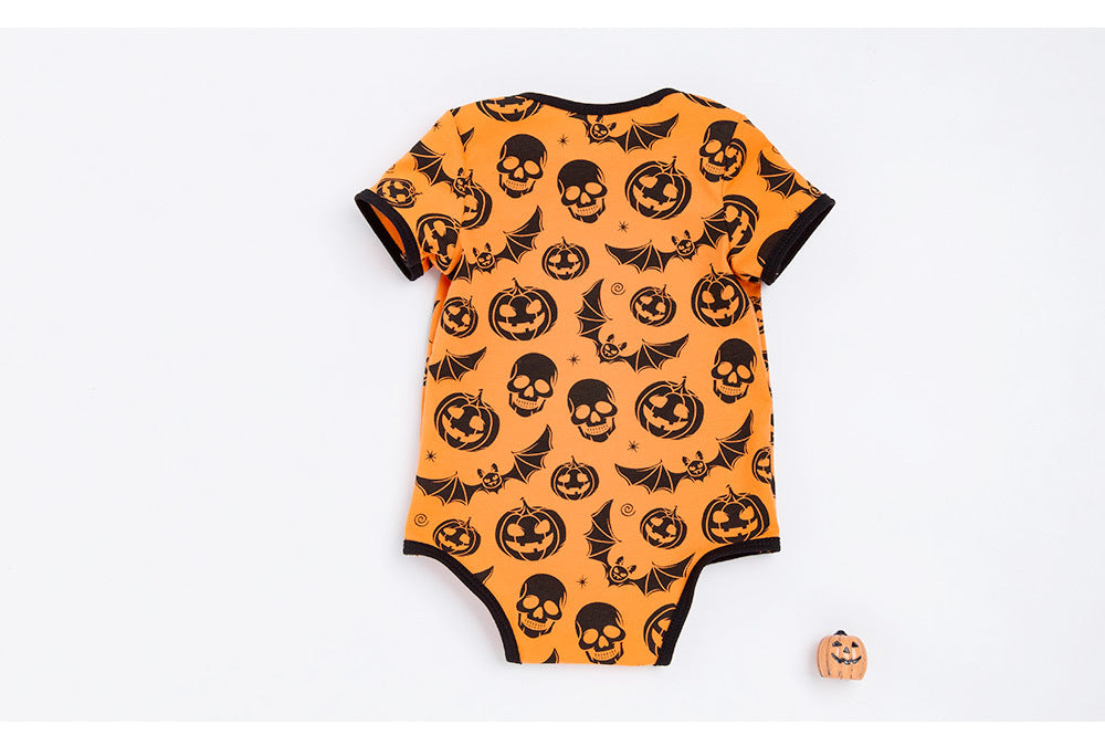 Halloween Baby Romper – Cute Infant Pumpkin & Ghost Outfit for Newborns & Toddlers