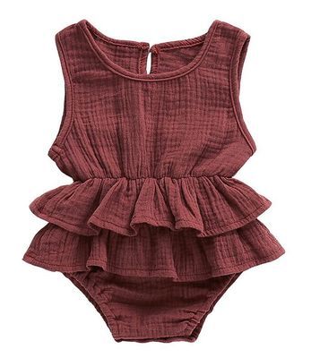 Baby Girl Pettiskirt Dress – Striped Sleeveless Party Outfit for Kids
