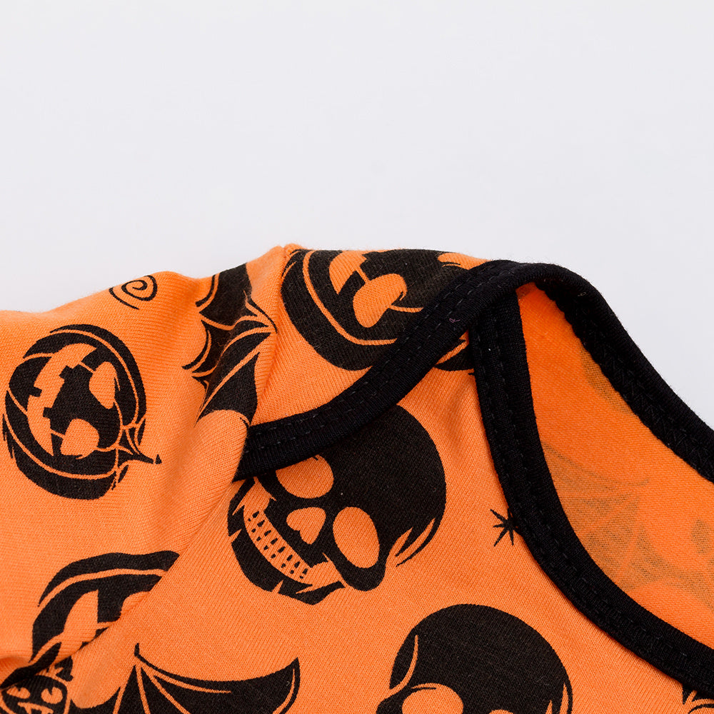 Halloween Baby Romper – Cute Infant Pumpkin & Ghost Outfit for Newborns & Toddlers