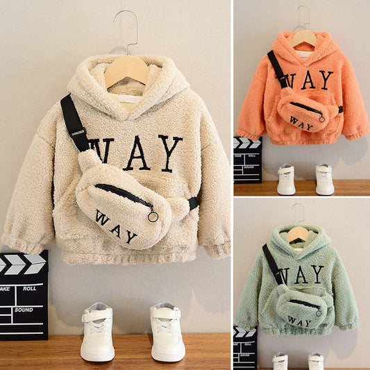 Kids Jacket with Hat – Warm Hooded Outerwear Set for Boys & Girls