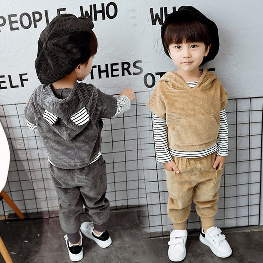 Baby Boy Fashion Suit – Warm & Handsome Formal Outfit for Infants