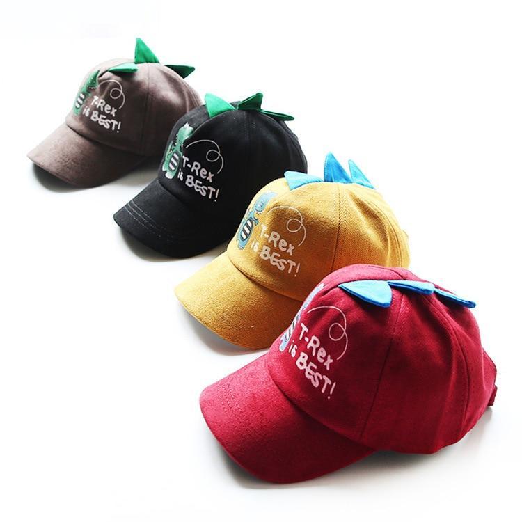 Kids Dinosaur Hat – Fun 'T-Rex Is Best' Cap for Boys & Girls