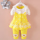 Baby Girl Tracksuit Set – 2-Piece Toddler Outfit with Top and Pants | BibiCola Kids Clothing