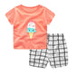 Cartoon Baby Clothing Sets – Summer T-Shirt Outfits for Boys & Girls