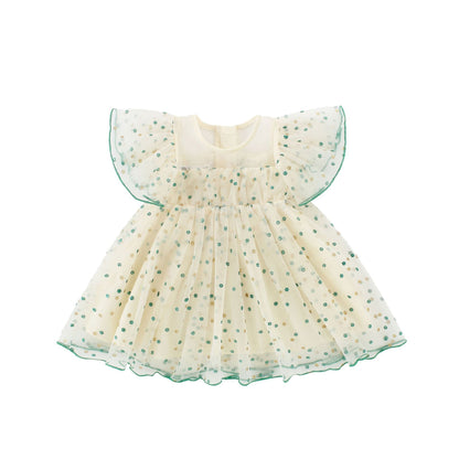 Children’s Party Romper – Girls’ Overall Dress & Kids’ Outfits