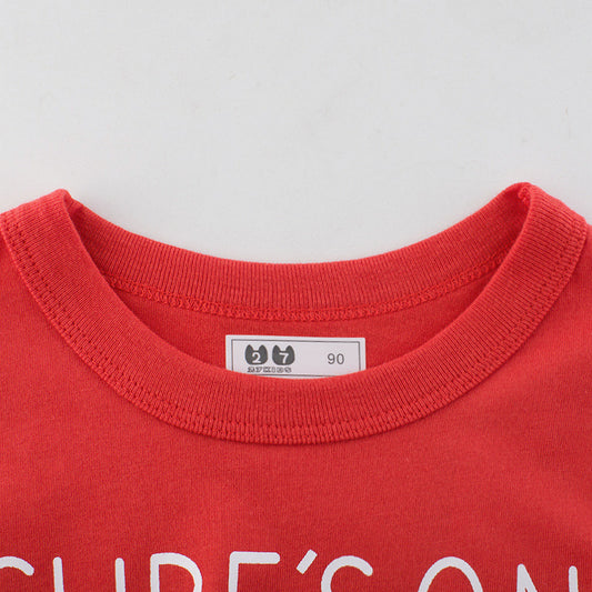 Fashion Children's T-Shirt – Trendy Cotton Short Sleeve Top for Kids