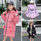 Girls' Cotton-Padded Winter Jacket – Warm Hooded Coat for Cold Weather