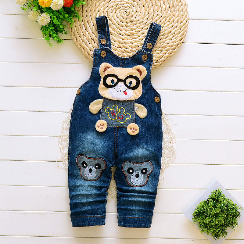 Kids Bib Jeans – Stylish Denim Overalls for Children’s Clothing