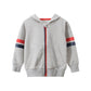 Baby Boy Zipper Sweater | Soft Zip-Up Knitwear for Infants