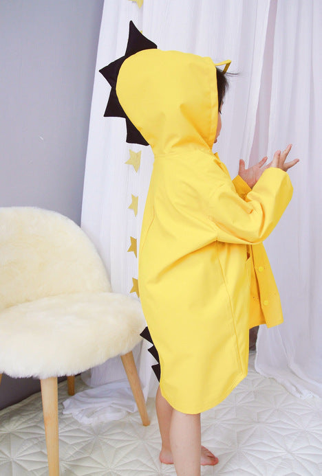 Kids' Dinosaur Raincoat – Waterproof Jacket for Boys and Girls, Fun & Stylish Outerwear