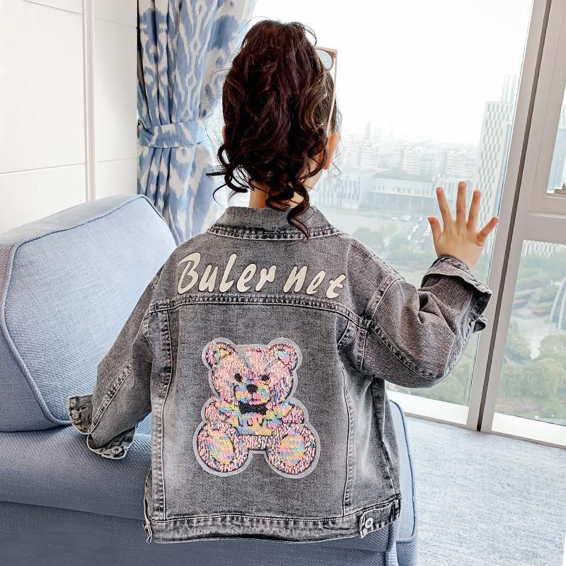 Cartoon Denim Jacket – Children’s Cute Tops & Outerwear