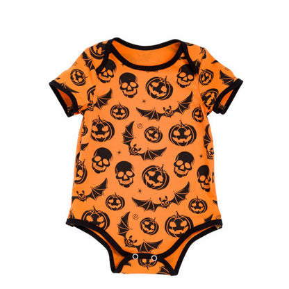 Halloween Baby Romper – Cute Infant Pumpkin & Ghost Outfit for Newborns & Toddlers