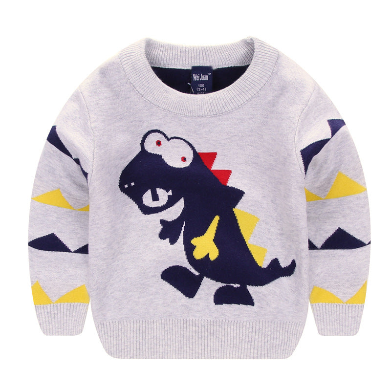 Kids Cartoon Sweater – Cute Graphic Pullover for Children