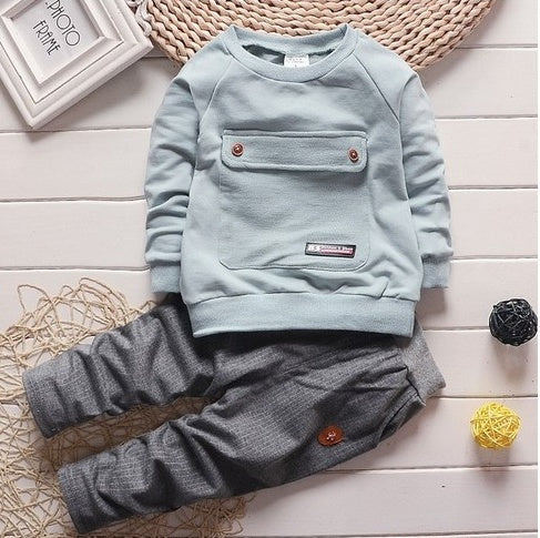 Toddler & Baby Tracksuit Set – Unisex Sportswear Outfit (0–3 Years)