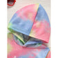 Toddler Girls Tie-Dye Hooded Dress – Long Sleeve, Cute & Comfy Daily Wear