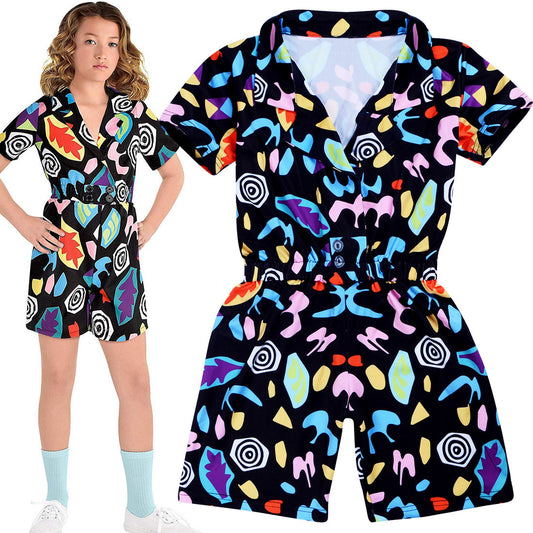 Girls' Short Sleeve Model Clothing – Stylish Summer Fashion Tops for Kids