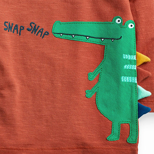 Knitted Cotton Boy T-Shirt – Soft Breathable Casual Summer Top for Kids