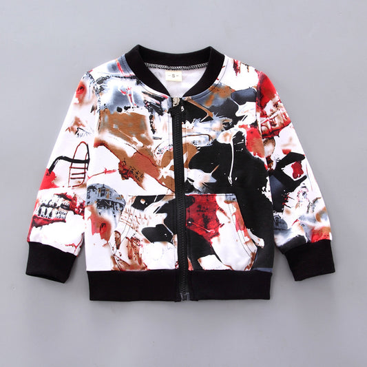 Boys’ Autumn & Winter 3-Piece Outfit – Handsome Kids Clothes